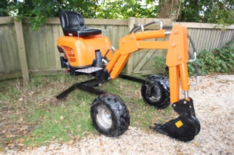 self build mini digger|towable digger plans.